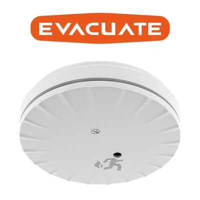 Détecteur de fumée mini NF Autonomie 10 ans - Slim EVACUATE