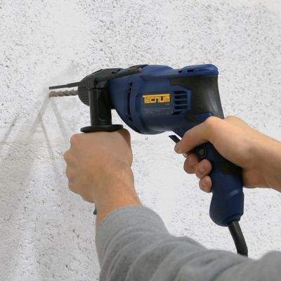 Perceuse à percussion filaire 750 W - TECNUM