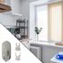 Piton adhésif 3 en 1 en PVC Finition Transparent par 2 - MOBOIS