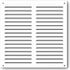 Grille d'aération métallique blanche à persiennes en aluminium avec moustiquaire 150 x 150 mm AUTOGYRE