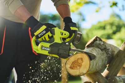 Tronçonneuse à batterie 18 V guide 20 cm RY18CS20A RYOBI