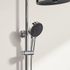 Colonne de douche thermostatique chrome Concave - EDOUARD ROUSSEAU