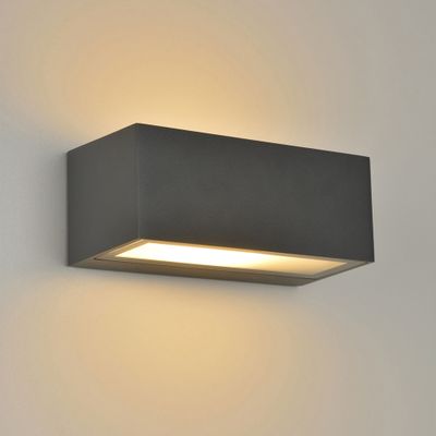 Applique extérieur E27 Lloyd anthracite IP44 15W - COREP