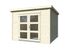 Abri de jardin en bois naturel Lya 1 - 9,2 m² hors-tout - Livraison à domicile incluse - WHITE WOOD
