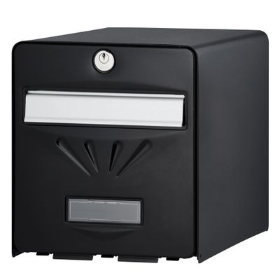 Boîte aux lettres Balnéaire 1 porte noir BURG-WÄCHTER
