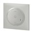 Commande volet roulant connectée sans fil + plaque Aluminium - Dooxie with Netatmo LEGRAND