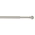 Tringle de vitrage extensible en métal de 0.6 à 1 m diam 7 mm Finition Nickel mat - MOBOIS