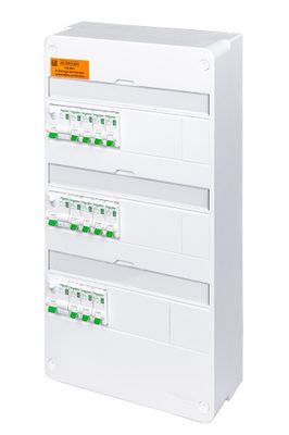 Tableau électrique pré-équipé Resi9 XE 3 rangées pour logement T3 à T5- SCHNEIDER ELECTRIC