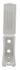 Taquet équerre haut blanc 23 x 40 x 40 mm CIME
