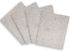 Feuilles de papier corindon brun 230 x 280 mm - grains assortis par 16