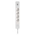 Multiprise parafoudre avec interrupteur 4 prises + 2 USB-A+C blanc - DEBFLEX