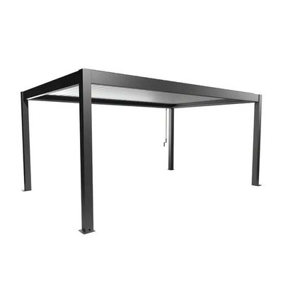 Pergola acier gris foncé/argent métallique 5,5 x 3 - BIOHORT