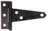 Penture anglaise 75 mm noir ALBERTS