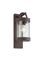 Applique extérieur E27 détecteur crépusculaire IP44 28W Rouille - Sambesi TRIO