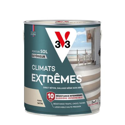 Peinture sol climat extrême pierre satiné 2,5 l V33