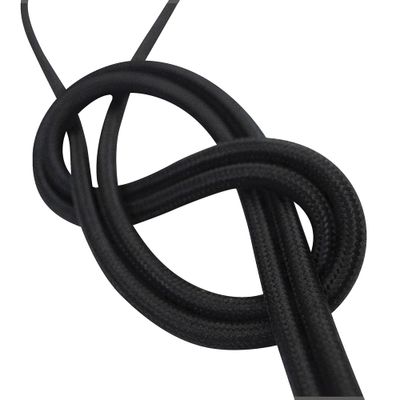 Câble électrique textile 2 x 0,75 mm² pour luminaire 3 m noir - TIBELEC