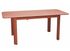 Table de jardin à rallonge EOS aluminium terra 130/180 x 80 cm, Livraison à domicile incluse - PROLOISIRS