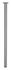 Pied de table rond gris diamètre 30 x 700 mm