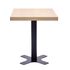 Pied de table central croix 71 cm MOTTEZ