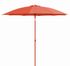 Parasol diamètre 2,70 m mât en aluminium Paprika PROLOISIRS
