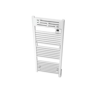 Sèche-serviettes à inertie fluide connecté ACTIBAIN 500W blanc - NOIROT