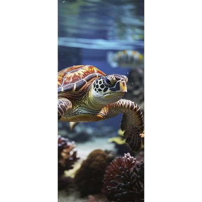 Panneau mural de douche 120x210 cm tortue DécoDesign Photo - SCHULTE