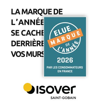 Panneau laine de verre phonic mur et plafond Acoustimince - Epaisseur 30 mm - l.0,60 x L.1,35 m ISOVER
