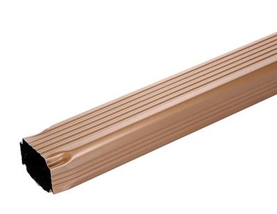 TUYAU DESCENTE 60X80 ALU MIEL 2ML
