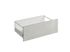 Façade tiroir pour meuble de cuisine Glossy metallo 01 brillant 27,6 x 80 cm OFITRES