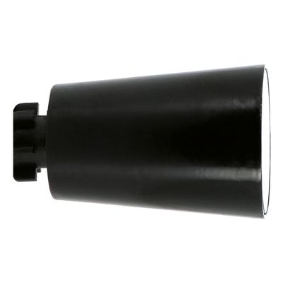 Embout déco pommeau en métal diam 28 mm Finition Noir brillant  par 2 - MOBOIS