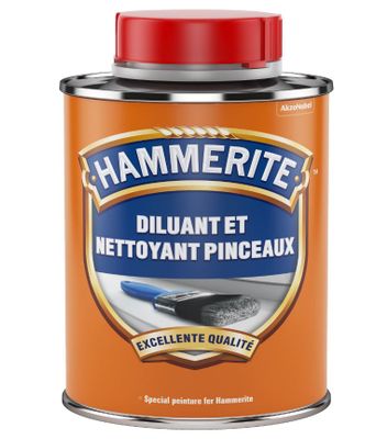 Diluant et nettoyant pour pinceaux spécial peinture fer 1 L - HAMMERITE