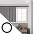 Anneaux en métal diam 52 mm Finition Noir brillant par 10 - MOBOIS