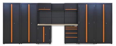 Ensemble d'atelier avec 4 armoires de rangement - FISCHER DAREX