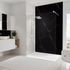 Panneau mural de douche 150x255 cm marbre de carrare noir DécoDesign Softtouch - SCHULTE