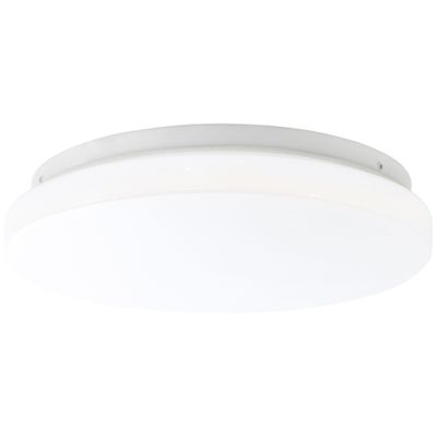 Plafonnier salle de bain LED effet étoilé Ø26cm IP44 Blanc - Farica Starry BRILLIANT