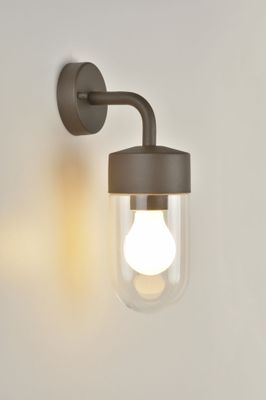 Applique extérieur E27 Costa rouille IP44 40W - COREP