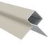 Profilé d'angle sortant alu bardage Hardie Plank pierre - longueur 3000 mm - JAMES HARDIE