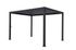 Pergola bioclimatique manuelle 3x4m structure aluminium ventelles acier
