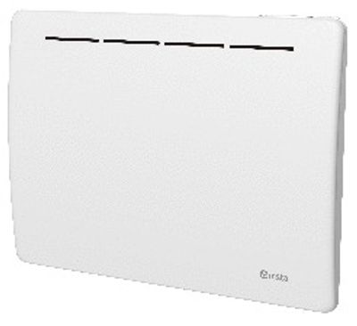 Radiateur à inertie sèche AMSTA 1000W blanc horizontal - BESTHERM