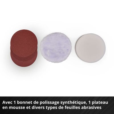 Polisseuse pour carrosserie sans fil CE-CP 18/180 Li E - Solo EINHELL