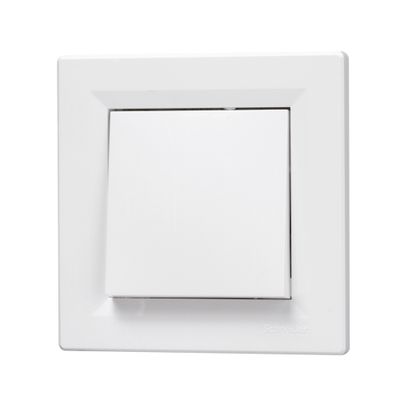 Bouton poussoir blanc - Asfora SCHNEIDER ELECTRIC