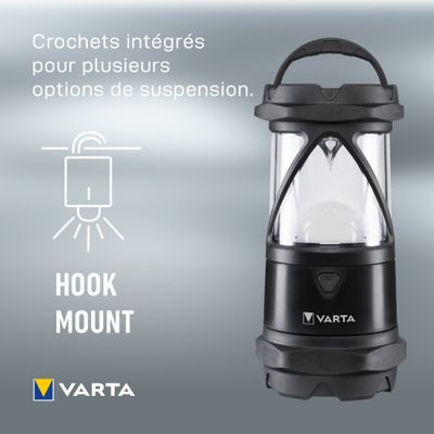 Lampe de camping/ Lanterne extra résistante IP67 6AA 450lm VARTA