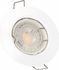 Lot de 3 spots encastrables GU10 fixe blanc 380 lumens 3000K - QUARTZ ARLUX