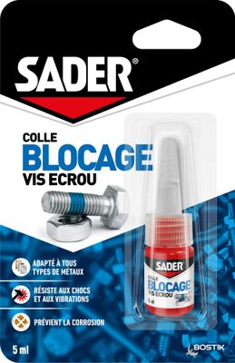 Colle de réparation blocage vis écrou - SADER