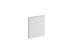 Joue de finition pour meuble haut de cuisine Mallorca blanc mat 35 x 31 cm OFITRES