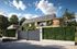 Portail battant aluminium ALIZEE l.3,50 x H.1,71 m gris  - PREFALU