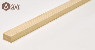 Tasseaux sapin 1er choix raboté non traité - Ép.28 x l.47 mm - L.2.00 m - GROUPE SIAT