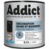 Peinture décoration Murs et Boiseries MAT 0,5 L noir - ADDICT