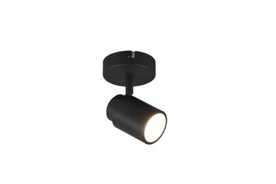 Spot salle de bains GU10 Angelo noir IP44 5W - TRIO