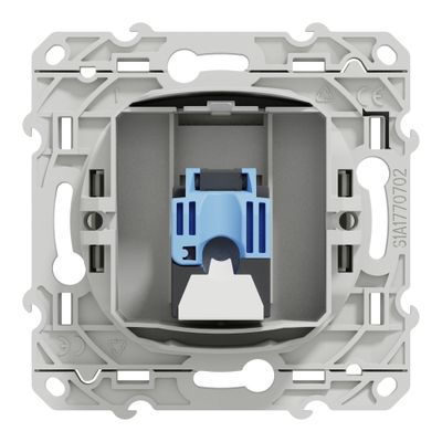 Prise RJ45 grade 3 catégorie 6 blindé blanc - Odace 2011 SCHNEIDER ELECTRIC